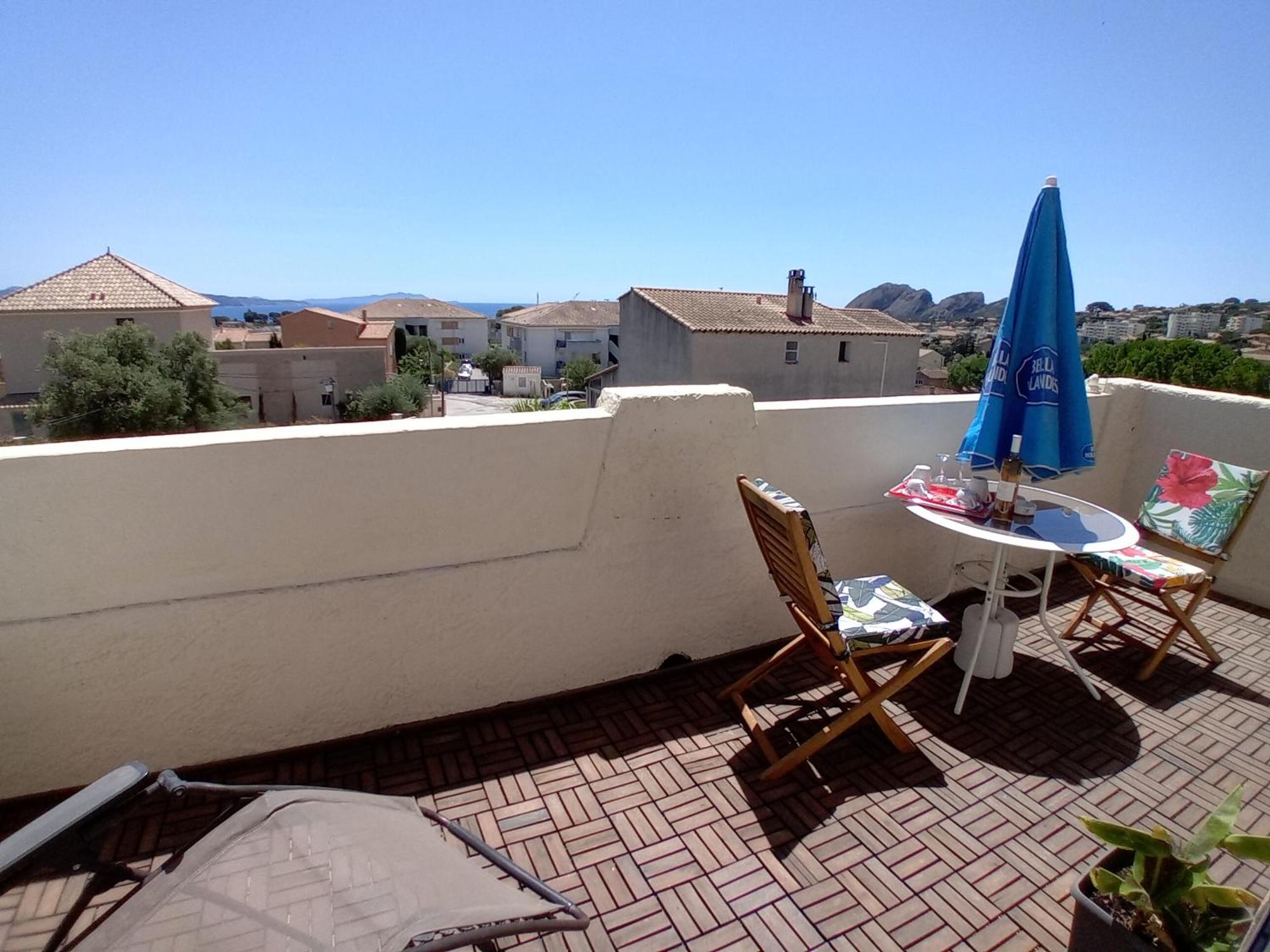 Charmante Chambre Avec Vue Mer La Ciotat Dış mekan fotoğraf